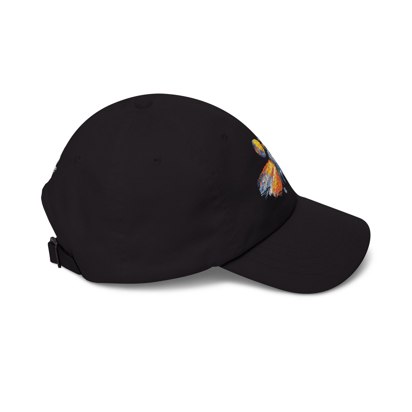 Astronaut Jimothy Dad Cap — Retro Space Raccoon Embroidered Baseball Hat