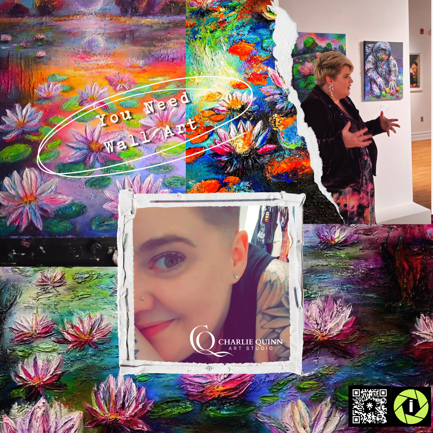 Charlie Quinn Arts Canvas Prints