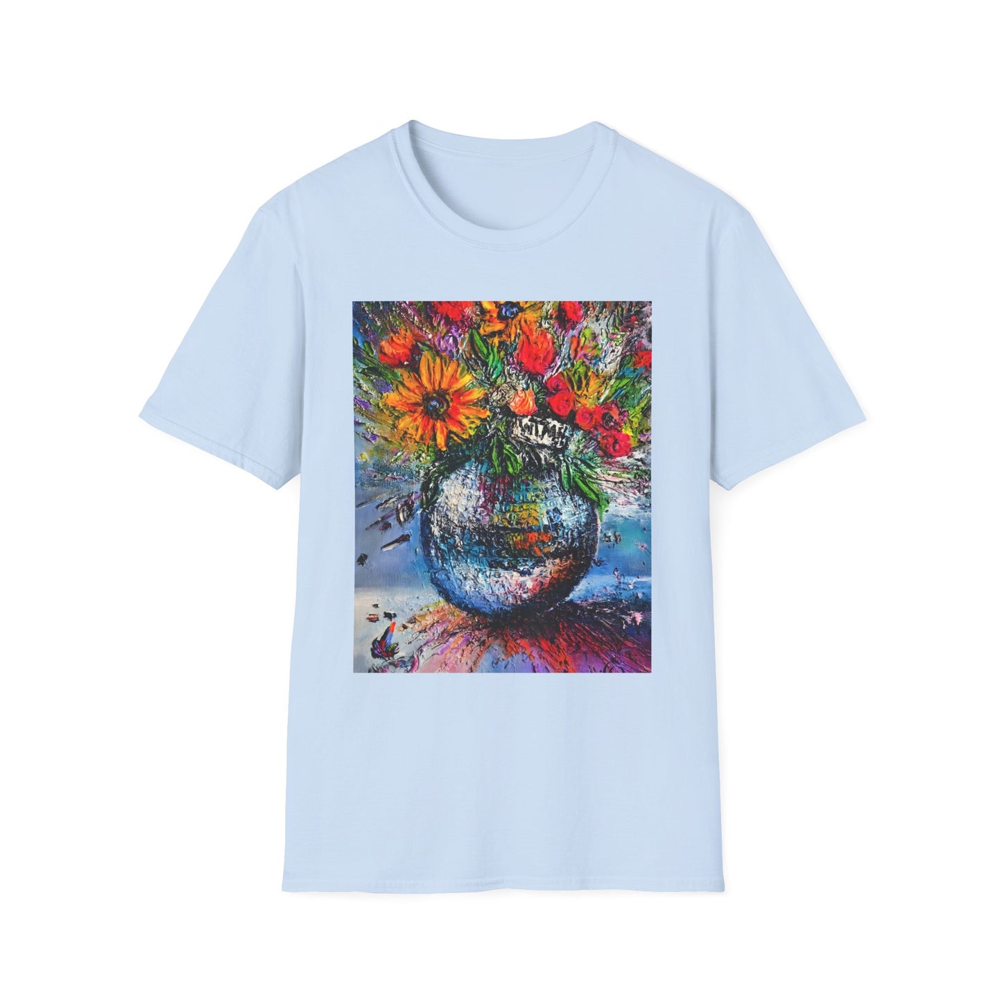 Panicked Disco Unisex Softstyle T-Shirt