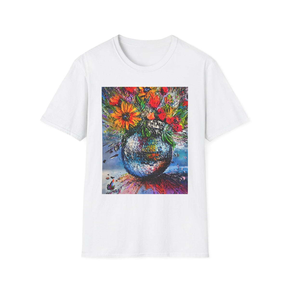 Panicked Disco Unisex Softstyle T-Shirt