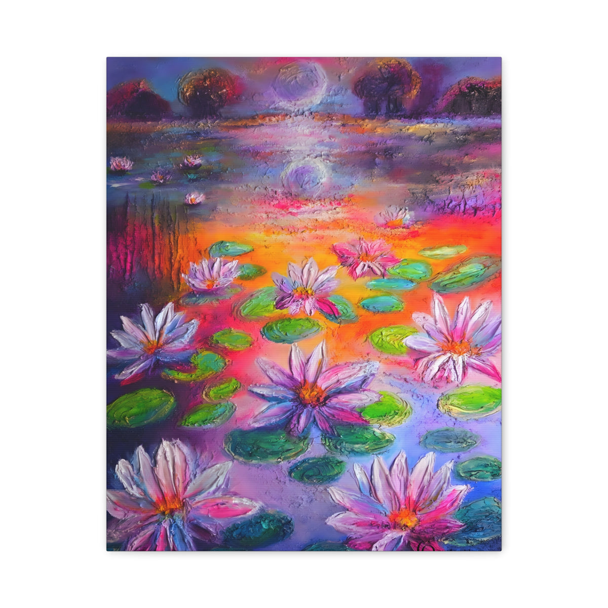 "Phases" by Charlie Quinn Arts on Stretched Canvas