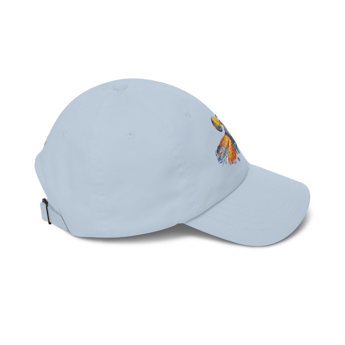 Astronaut Jimothy Dad Cap — Retro Space Raccoon Embroidered Baseball Hat