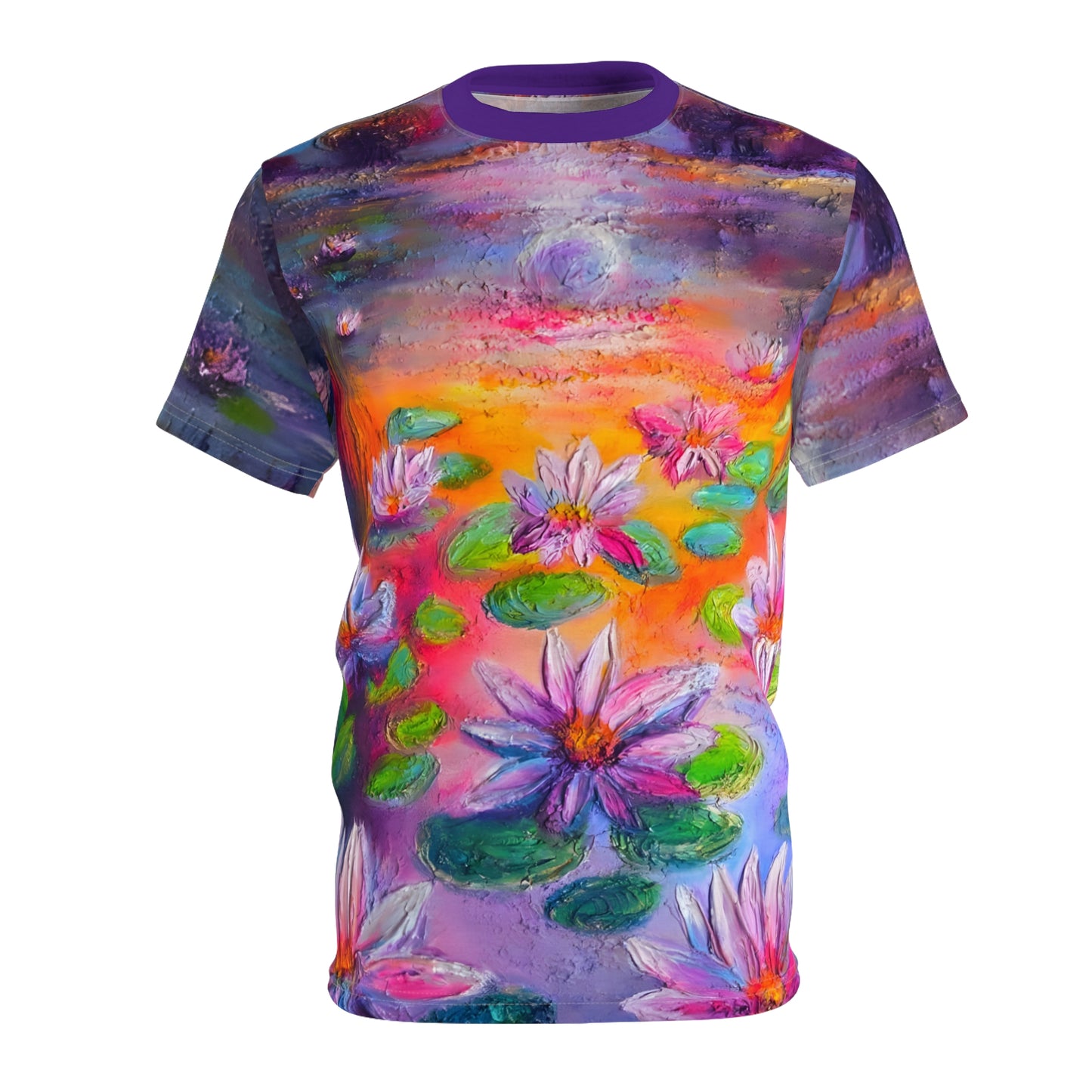 Waterlily Sunset All-Over Print Tee