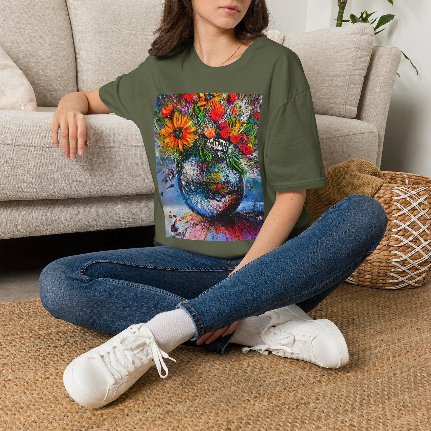 Panicked Disco Unisex Softstyle T-Shirt