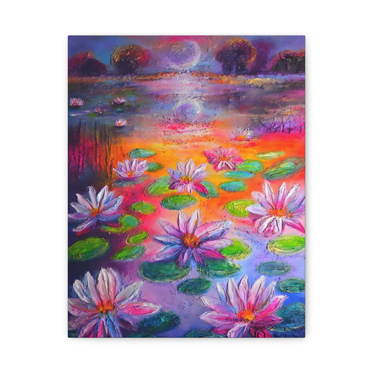 "Phases" by Charlie Quinn Arts on Stretched Canvas