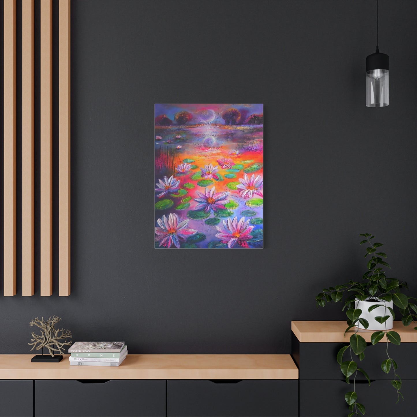 "Phases" by Charlie Quinn Arts on Stretched Canvas