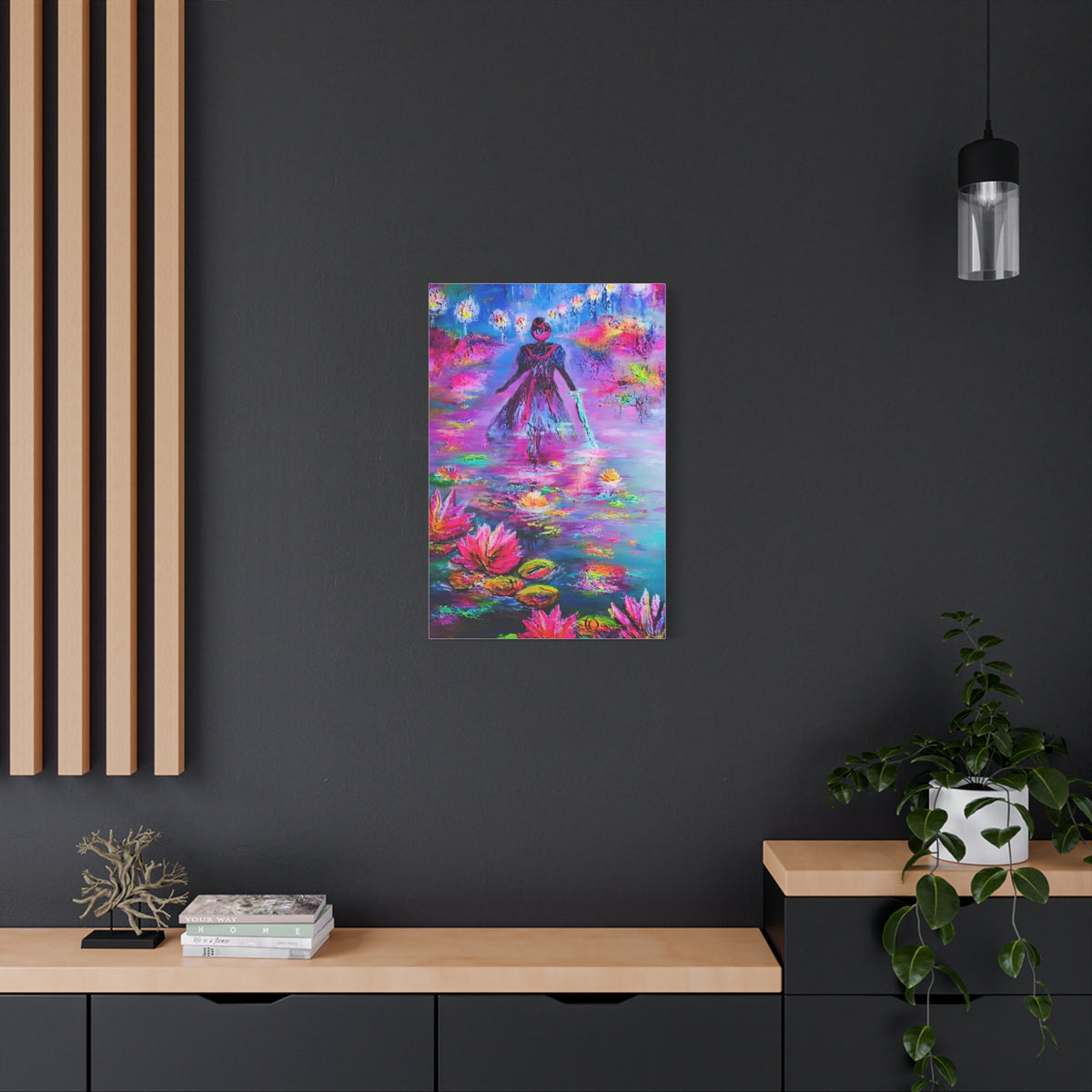 "Return from Battle" by Charlie Quinn Arts on Matte Canvas