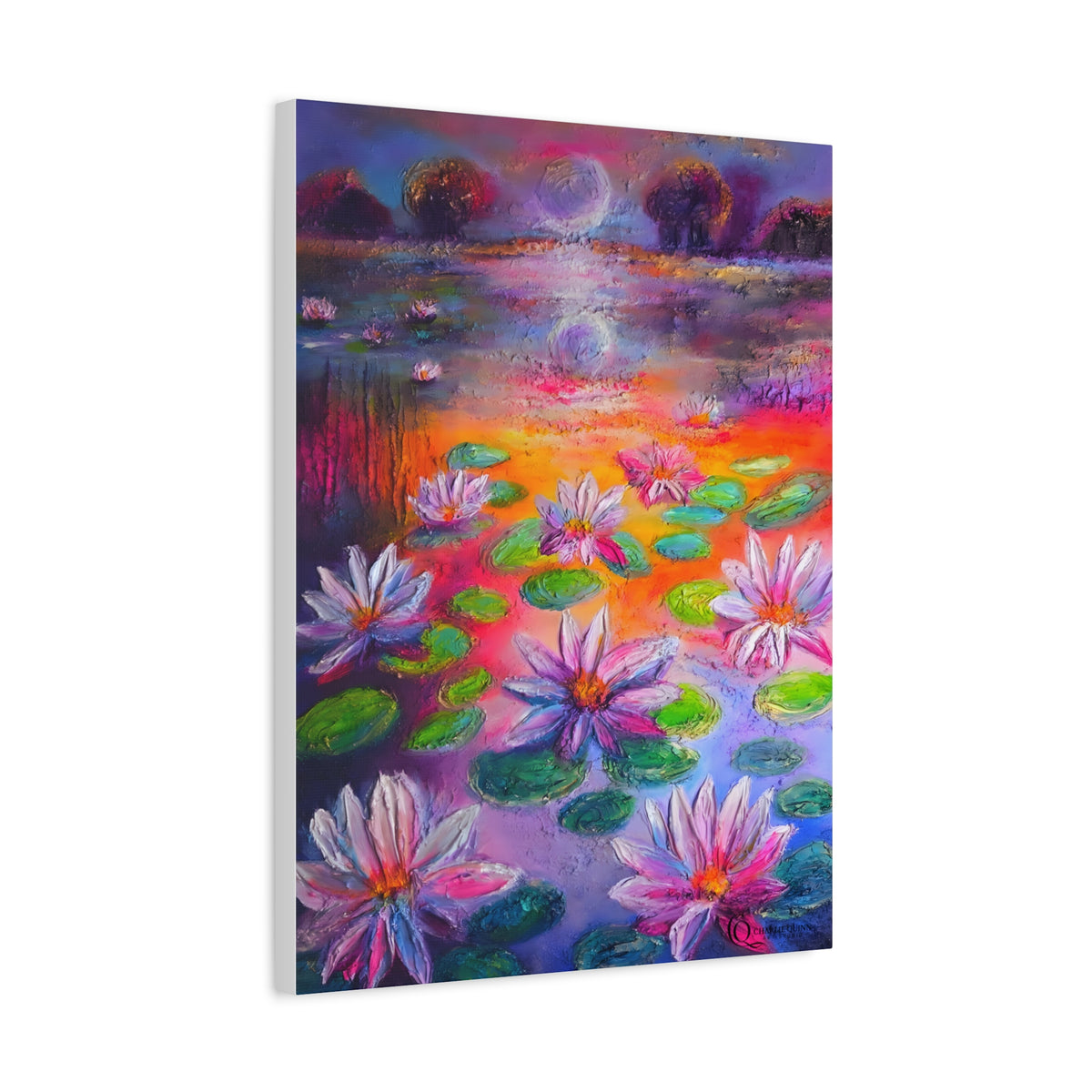 "Phases" by Charlie Quinn Arts on Stretched Canvas