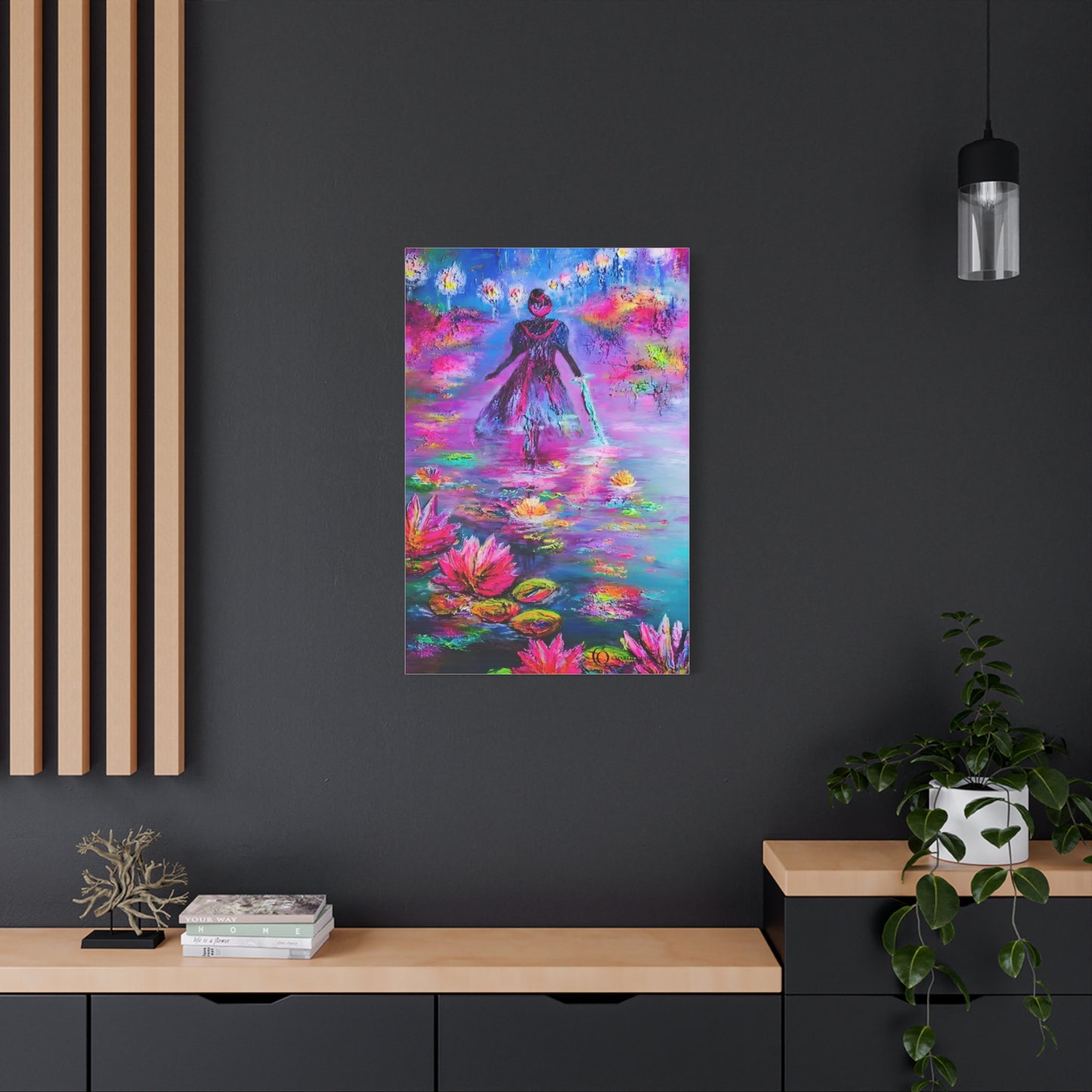 "Return from Battle" by Charlie Quinn Arts on Matte Canvas