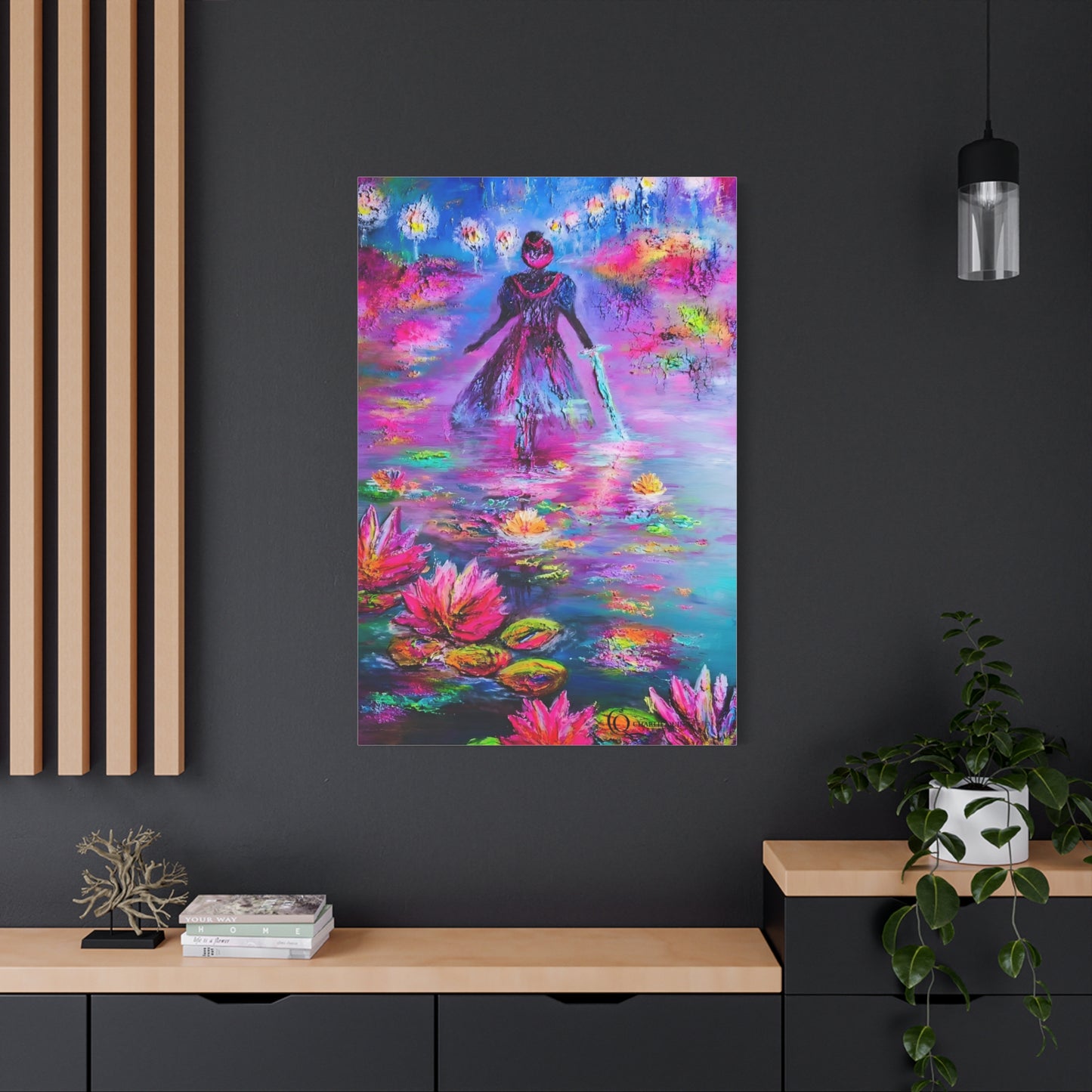 "Return from Battle" by Charlie Quinn Arts on Matte Canvas