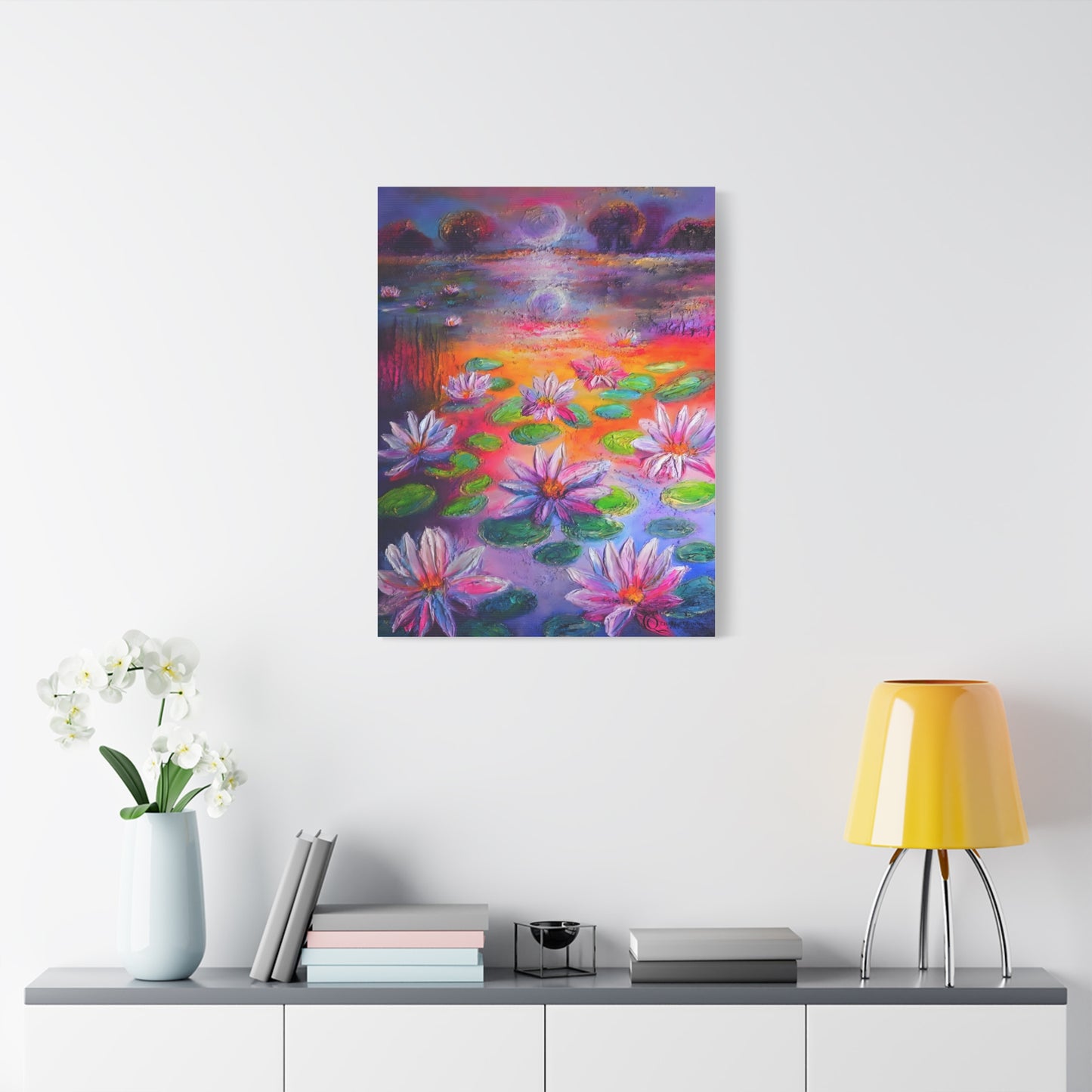 "Phases" by Charlie Quinn Arts on Stretched Canvas