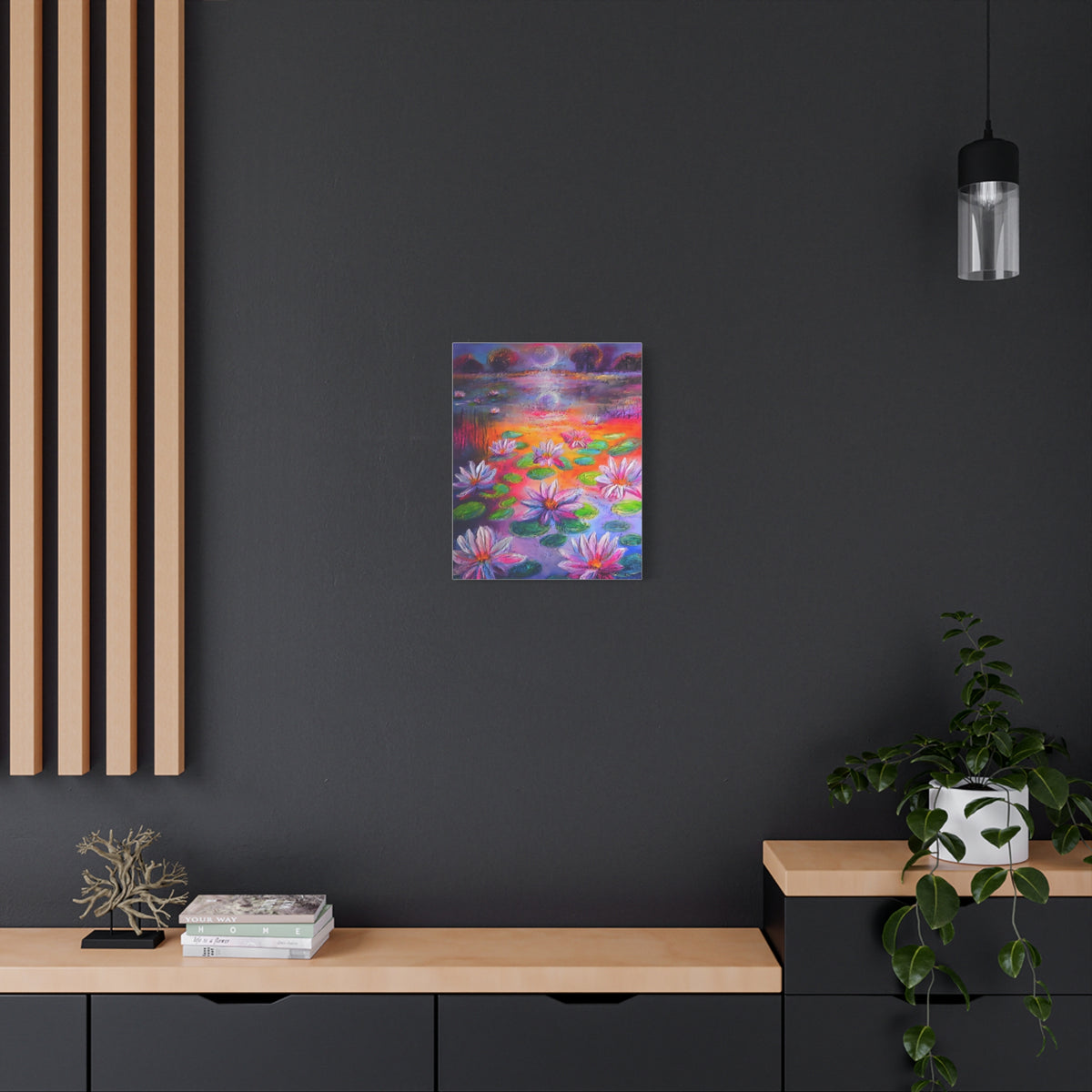 "Phases" by Charlie Quinn Arts on Stretched Canvas