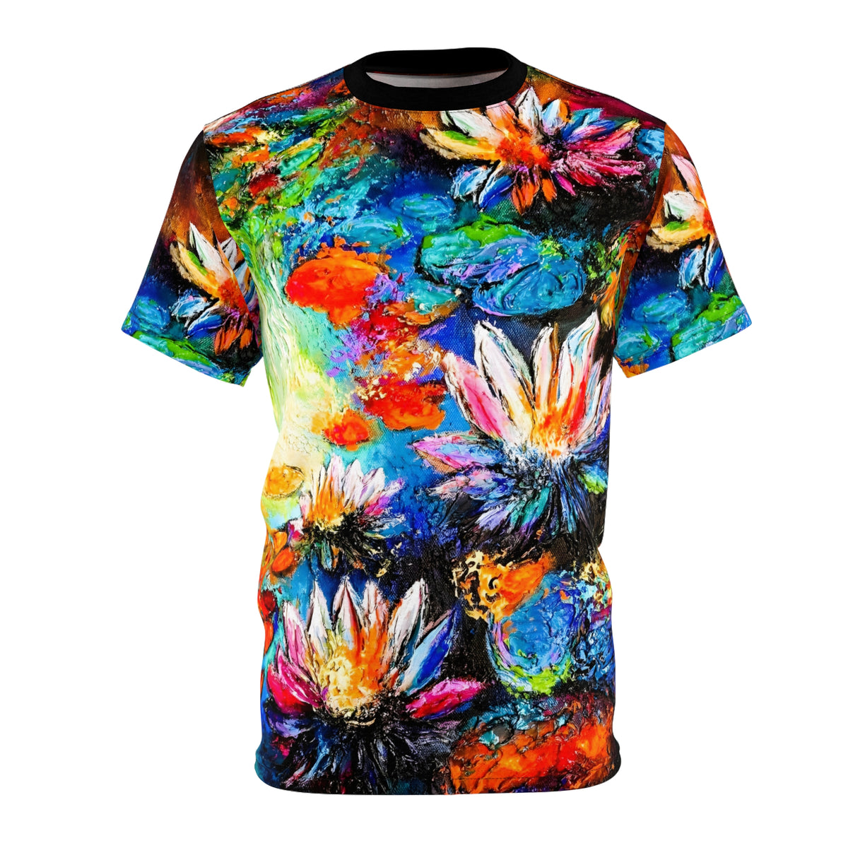 Signature Lily Abstract All-Over Print Tee